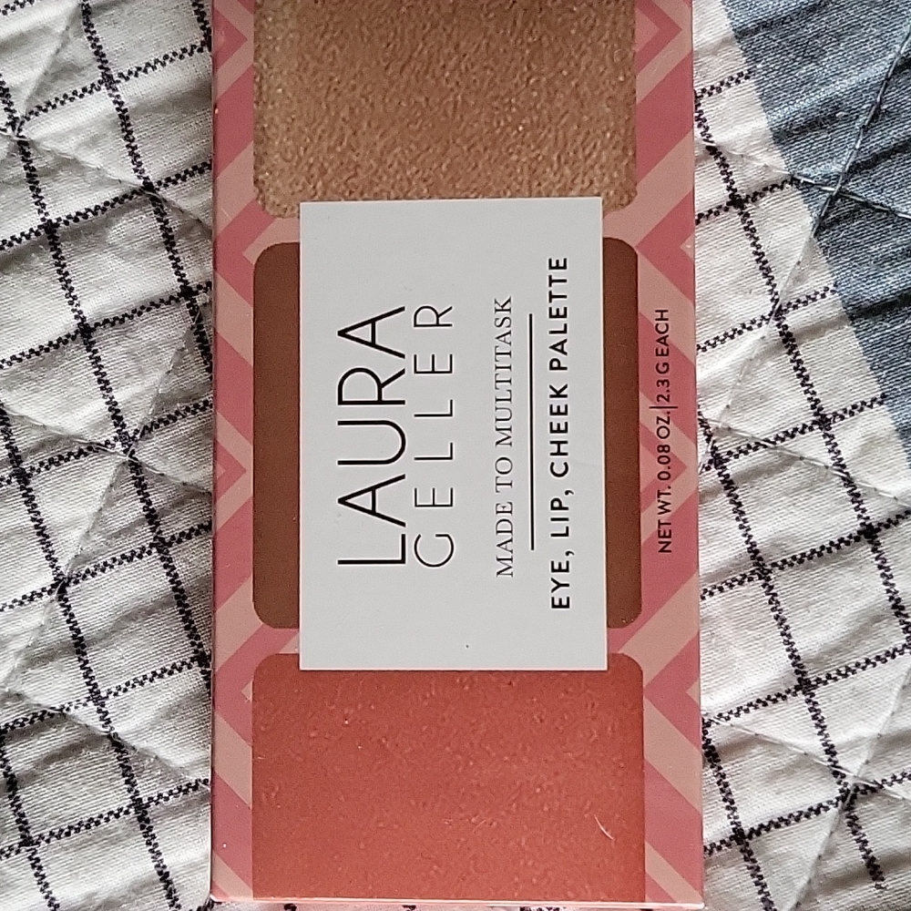 Laura Geller Made to Multitask Eye, Lip, Cheek Palette. Perfectly Neutral